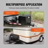 image:imageVEVOR Trailer Tongue Box Heavy Duty Trailer Tongue Tool Box Storage Organizer with Lock amp Keys Utility Tool Chest for Pickup Truck Bed RV SUV OffRoad Vehicle Steel 49 x 139 x 18533 Black