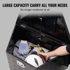 image:imageVEVOR Trailer Tongue Box Heavy Duty Trailer Tongue Tool Box Storage Organizer with Lock amp Keys Utility Tool Chest for Pickup Truck Bed RV SUV OffRoad Vehicle Steel 49 x 139 x 18533 Black