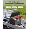 image:imageVEVOR Trailer Tongue Box Heavy Duty Trailer Tongue Tool Box Storage Organizer with Lock amp Keys Utility Tool Chest for Pickup Truck Bed RV SUV OffRoad Vehicle Steel 49 x 139 x 18526 Silver