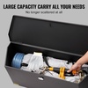 image:imageVEVOR Trailer Tongue Box Heavy Duty Trailer Tongue Tool Box Storage Organizer with Lock amp Keys Utility Tool Chest for Pickup Truck Bed RV SUV OffRoad Vehicle Steel 49 x 139 x 18536 Black