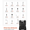 image:imageVEVOR Transmission Fluid Pump 2 Way ATF Refill System Dispenser Oil and Liquid Extractor 10 Liter Large Capacity Automatic Transmission Fluid Pump Tool Set with 14 Pieces ATF Filler Adapters8L