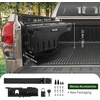 image:imageVEVOR Truck Bed Storage Box Lockable Lid Waterproof ABS Wheel Well Tool Box 66 Gal20 L Compatible with Chevrolet Silverado 1500 GMC Sierra 1500 20192020 Driver Side BlackDriver Side