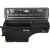 image:imageVEVOR Truck Bed Storage Box Lockable Lid Waterproof ABS Wheel Well Tool Box 66 Gal20 L Compatible with Chevrolet Silverado 1500 GMC Sierra 1500 20192020 Driver Side BlackDriver Side