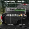 image:imageVEVOR Truck Bed Storage Box Lockable Lid Waterproof ABS Wheel Well Tool Box 66 Gal20 L Compatible with Chevrolet Silverado 1500 GMC Sierra 1500 20192020 Driver Side BlackDriver Side