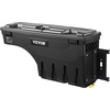 image:imageVEVOR Truck Bed Storage Box Lockable Lid Waterproof ABS Wheel Well Tool Box 66 Gal20 L Compatible with Chevrolet Silverado 1500 GMC Sierra 1500 20192020 Driver Side BlackPassenger Side