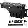 image:imageVEVOR Truck Bed Storage Box Lockable Lid Waterproof ABS Wheel Well Tool Box 66 Gal20 L Compatible with Chevrolet Silverado 1500 GMC Sierra 1500 20192020 Driver Side BlackPassenger Side