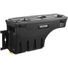image:imageVEVOR Truck Bed Storage Box Lockable Lid Waterproof ABS Wheel Well Tool Box 66 Gal20 L Compatible with Chevrolet Silverado 1500 GMC Sierra 1500 20192020 Driver Side BlackDriver Side