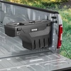 image:imageVEVOR Truck Bed Storage Box Lockable Lid Waterproof ABS Wheel Well Tool Box 66 Gal20 L Compatible with Chevrolet Silverado 1500 GMC Sierra 1500 20192020 Driver Side BlackPassenger Side