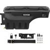 image:imageVEVOR Truck Bed Storage Box Lockable Lid Waterproof ABS Wheel Well Tool Box 66 Gal20 L Compatible with Chevrolet Silverado 1500 GMC Sierra 1500 20192020 Driver Side BlackDriver Side