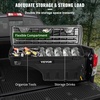 image:imageVEVOR Truck Bed Storage Box Lockable Lid Waterproof ABS Wheel Well Tool Box 66 Gal20 L Compatible with Chevrolet Silverado 1500 GMC Sierra 1500 20192020 Driver Side BlackPassenger Side