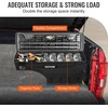 image:imageVEVOR Truck Bed Storage Box Lockable Lid Waterproof ABS Wheel Well Tool Box 66 Gal20 L Compatible with Chevrolet Silverado 1500 GMC Sierra 1500 20192020 Driver Side BlackPassenger Side