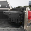 image:imageVEVOR Truck Bed Storage Box Lockable Lid Waterproof ABS Wheel Well Tool Box 66 Gal20 L Compatible with Chevrolet Silverado 1500 GMC Sierra 1500 20192020 Driver Side BlackPassenger Side