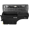 image:imageVEVOR Truck Bed Storage Box Lockable Lid Waterproof ABS Wheel Well Tool Box 66 Gal20 L Compatible with Chevrolet Silverado 1500 GMC Sierra 1500 20192020 Driver Side BlackDriver Side