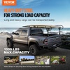 image:imageVEVOR Truck Ladder Rack 1000 LBS  454 KG Strong Capacity Truck Racks NonDrillingDrilling Installation for Long or Heavy Cargo 43363 inch Adjustable Width for Kayak Ladder Surfboard LumberTruck Ladder Rack