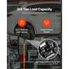 image:imageVEVOR Underhoist Support Stand 34 Ton Capacity Under Hoist Jack Stand  Lifting from 5197 to 80 Bearing Mounted Spin Handle with Two Wheels amp Foot Pedal Support Vehicle Components