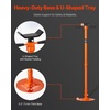 image:imageVEVOR Underhoist Support Stand 34 Ton Capacity Under Hoist Jack Stand  Lifting from 5197 to 80 Bearing Mounted Spin Handle with Two Wheels amp Foot Pedal Support Vehicle Components