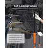 image:imageVEVOR Underhoist Support Stand 34 Ton Capacity Under Hoist Jack Stand  Lifting from 5197 to 80 Bearing Mounted Spin Handle with Two Wheels amp Foot Pedal Support Vehicle Components