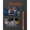 image:imageVEVOR Underhoist Support Stand 34 Ton Capacity Under Hoist Jack Stand Lifting from 384 to 754 in Bearing Mounted Spin Handle SelfLocking Threaded Screw Two Wheels Support Vehicle Components