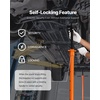 image:imageVEVOR Underhoist Support Stand 34 Ton Capacity Under Hoist Jack Stand Lifting from 384 to 754 in Bearing Mounted Spin Handle SelfLocking Threaded Screw Two Wheels Support Vehicle Components