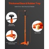 image:imageVEVOR Underhoist Support Stand 34 Ton Capacity Under Hoist Jack Stand Lifting from 384 to 754 in Bearing Mounted Spin Handle SelfLocking Threaded Screw Two Wheels Support Vehicle Components