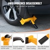 image:imageVEVOR Universal Wheel Clamp Lock 2 Pack Adjustable AntiTheft Tire Lock HeavyDuty Steel for ATV SUV Car Golf Cart Boats Motorcycles with 6 Keys