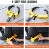 image:imageVEVOR Universal Wheel Clamp Lock 2 Pack Adjustable AntiTheft Tire Lock HeavyDuty Steel for ATV SUV Car Golf Cart Boats Motorcycles with 6 Keys