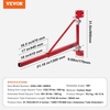 image:imageVEVOR Wall Mount Jib Crane 1320 lbs Max Load Capacity Electric Scaffolding Lift Electric Hoist Holder Swing Arm with Pole Steel Hoist Frame 180 Swivel Scaffold Lifting Arm for Electric Hoist6601320 LBS