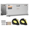 image:imageVEVOR Wheel Alignment Tool 2Pack Alignment Tool Toe Plates Stainless Steel Toe Angle Measurement Tool Plate 4 Alignment Rods and Magnetic Slots Includes Measuring Tapes amp Conversion ChartWithout Digital Camber Gauge