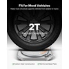 image:imageVEVOR Wheel Alignment Turn Plates 4Ton Capacity Brass Dial Measurements 360 Rotating Turntable Wheel Alignment Tool with Transition Bridge amp Thrust Block for Car SUV Light Truck