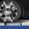 image:imageVEVOR Wheel Alignment Turn Plates 4Ton Capacity Brass Dial Measurements 360 Rotating Turntable Wheel Alignment Tool with Transition Bridge amp Thrust Block for Car SUV Light Truck