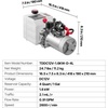 image:imageVevor 110V 10 Quart Hydraulic Power Unit Automotive Hydraulic Pump Dump Trailer Vehicle Mounted Lifter Auto Shop Repair Car Lift Power Unit for Two and Four Post Lift Auto Hoist4 Quart Plastic