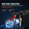 image:imageVevor 110V 10 Quart Hydraulic Power Unit Automotive Hydraulic Pump Dump Trailer Vehicle Mounted Lifter Auto Shop Repair Car Lift Power Unit for Two and Four Post Lift Auto Hoist8 Quart