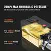 image:imageVevor 110V 10 Quart Hydraulic Power Unit Automotive Hydraulic Pump Dump Trailer Vehicle Mounted Lifter Auto Shop Repair Car Lift Power Unit for Two and Four Post Lift Auto Hoist8 Quart