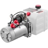 image:imageVevor 12VDC Hydraulic Pump 15 Quart 39 Gallon Double Acting Metal Reservoir Hydraulic Pump Unit Remotely Controlled for Dump Trailer Industrial amp Scientific4 Quart Plastic