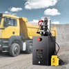 image:imageVevor 12VDC Hydraulic Pump 15 Quart 39 Gallon Double Acting Metal Reservoir Hydraulic Pump Unit Remotely Controlled for Dump Trailer Industrial amp Scientific15 Quart