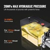 image:imageVevor 12VDC Hydraulic Pump 15 Quart 39 Gallon Double Acting Metal Reservoir Hydraulic Pump Unit Remotely Controlled for Dump Trailer Industrial amp Scientific12 Quart