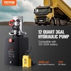 image:imageVevor 12VDC Hydraulic Pump 15 Quart 39 Gallon Double Acting Metal Reservoir Hydraulic Pump Unit Remotely Controlled for Dump Trailer Industrial amp Scientific12 Quart
