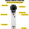 image:imageVevor 12VDC Hydraulic Pump 15 Quart 39 Gallon Double Acting Metal Reservoir Hydraulic Pump Unit Remotely Controlled for Dump Trailer Industrial amp Scientific6 Quart