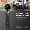image:imageVevor 12VDC Hydraulic Pump 15 Quart 39 Gallon Double Acting Metal Reservoir Hydraulic Pump Unit Remotely Controlled for Dump Trailer Industrial amp Scientific14 Quart
