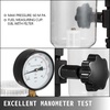 image:imageVevor 400Bar 6000PSI Diesel Fuel Injector Tester Diesel Injector Nozzle Tester with Dual Scale Gauge to Adjust Injector Nozzle Pressure and Testing Diesel Injector Nozzle Pop Pressure Tester