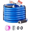 image:imageVEVOR 30ft Heated Water Hose for RV Heated Drinking Water Hose Antifreeze to 45F Automatic Selfregulating 58 ID with 34 GHT Adapter Lead and BPA Free