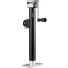 image:imageVEVOR 5000 lbs Trailer Jack Weldon PipeMount Swivel Trailer Jack with Ergonomic Handle 15inch Vertical Travel Suitable for RV Horse Utility Camping and Yacht TrailersWeldOn PipeMount