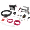 image:imageVEVOR Air Shock Controller Kit 12V 100PSI On Board Air Compressor System Air Ride Suspension Compressor Kit with Single Path System Pressure Gauge amp Air Line for Trucks VansBasic