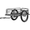 image:imageVEVOR Bike Cargo Trailer 70275 lbs Load Capacity Foldable Compact Storage amp Quick Release with Universal Hitch 20 Wheels Fits Most Bike Wheels Carbon Steel Frame HeavyDuty Bicycle Wagon Cart275lbs