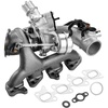 image:imageVEVOR Complete Turbo Turbocharger Chevy Chevrolet Cruze 20112015 with Gasket Kit Sonic 20122020 amp Trax 20132021 amp Buick Encore 20132021 Turbo Charger Compatible 14L Replace 55565353w Solenoid Valve