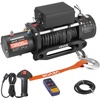 image:imageVEVOR Electric Winch 13500 lbs Load Capacity 12V DC Truck Winch with 38 in x 85 ft Synthetic Rope Wireless amp Wired Remote Control IP55 Waterproof for Towing OffRoad SUV Jeep Trailer Boat
