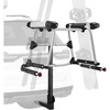 image:imageVEVOR Folding Hitch Mounted Ski amp Snowboard Rack Fits 2Inch Receiver Carries up to 6 Pairs of Skis or 4 Snowboards Adjustable HitchMounted Rack for Car with Key Lock Security Strap Tilt AccessRear Rack Fold4