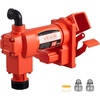 image:imageVEVOR Fuel Transfer Pump 110V 20 GPM 76 Lmin AC Electric Oil Transfer Pump with Meter Auto ShutOff Fuel Nozzle amp Discharge Hose High Flow for Gasoline Diesel Kerosene Biodiesel Ethanol110V 15GPM without Accessories