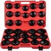 image:imageVEVOR Oil Filter Socket Set 30 Pcs Steel Black 3Jam Wrench30pcs