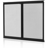 image:imageVEVOR RV Screen Door Protector Adjusts from 22 to 315 inch Adjustable Door Grille Easy to Install Reinforced Breathable Honeycomb Holes Iron Camper RV Entry Protector for Pet Protection Black20 x 245 in